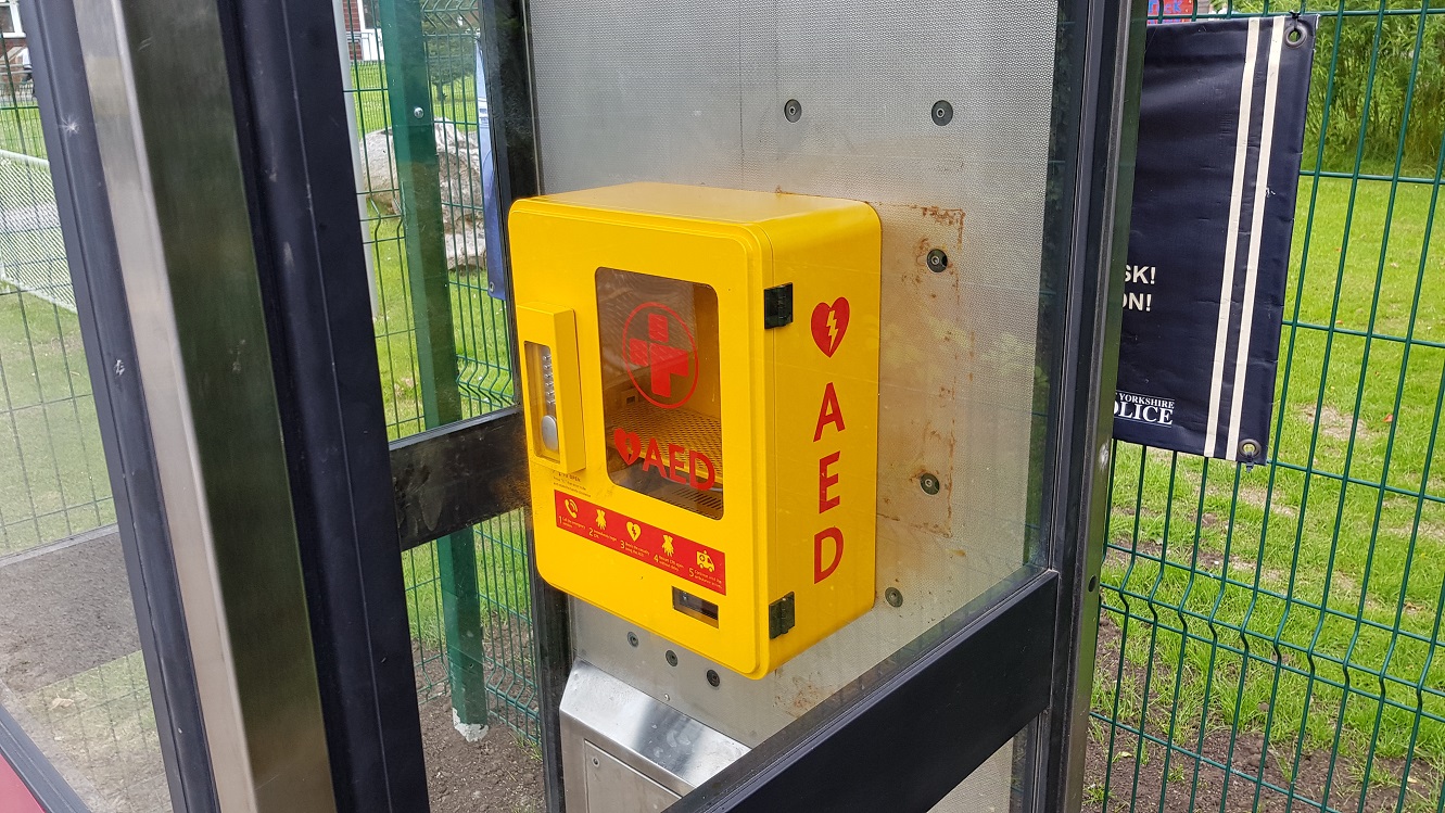 Public Defibrillator Installation in Wakefield